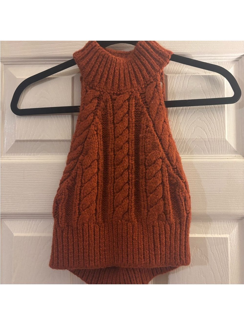 Urban Outfitters Rust Cowl Neck Sweater